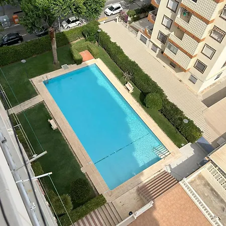 Apartment Gandia Playa 150m Playa Con Parking Privado Y Piscina