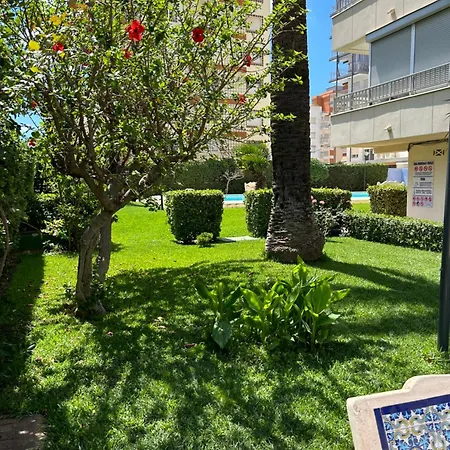 Apartment Gandia Playa 150m Playa Con Parking Privado Y Piscina